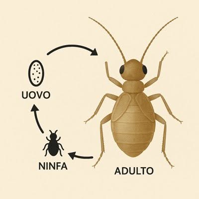ciclo di vita dei Troctomorpha
