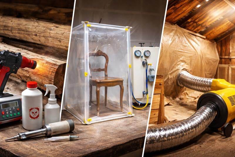 immagine disinfestazione legno