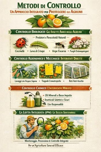 infografica controllo agrumi