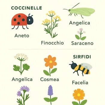 Lotta Biologica agli Afidi con le piante attrattive